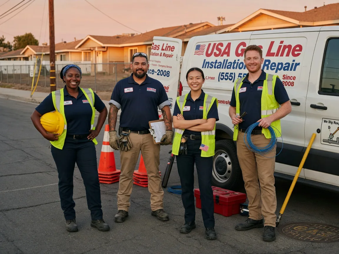 Gas Line Installation company in Middletown, IL